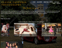 Tablet Screenshot of clevercaptures.com